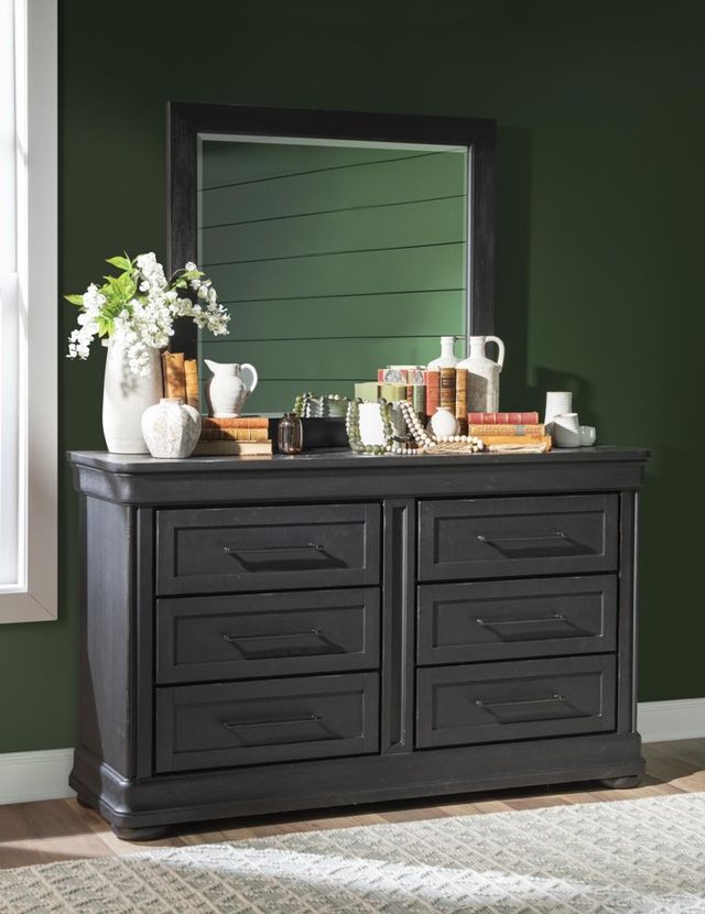 Legacy Classic Vintage Market Kettle Black 6-Drawer Dresser-4