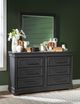 Legacy Classic Vintage Market Kettle Black 6-Drawer Dresser-2