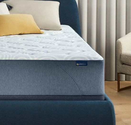 Serta® Perfect Sleeper® Tranquil Wave™ 11" Hybrid Medium Tight Top Queen Mattress in a Box-3
