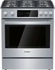 Bosch Benchmark® Series 30" Stainless Steel Slide In Gas Range-0