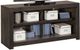 aspenhome® Avery Loft Ghost Black 49" Open Console-0