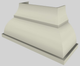 Vent-A-Hood® Designer Series 60" Biscuit Wall Mounted Range Hood-1