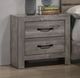 American Wholesale Furniture Cameron Gray Nightstand-0