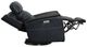Flexsteel® View Blue Swivel Power Recliner with Power Headrest and Lumbar-1