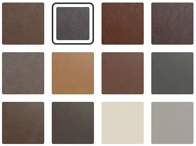 Bassett® Furniture Customizable Corinna Leather Ottoman-3