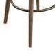 Ollix by Madison Park Pearce Sand Bar Stool with Swivel Seat-3