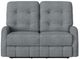 Flexsteel® Customizable Devon Power Reclining Loveseat with Power Headrests-5