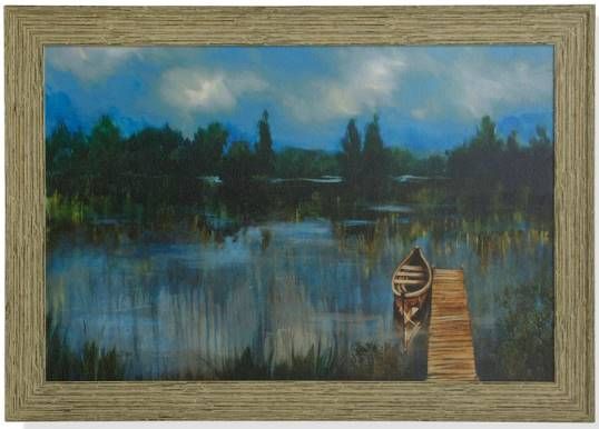 Stylecraft Blue/Gray/Green Wall Art-0