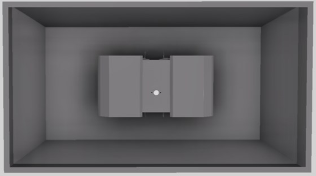 Vent-A-Hood® Designer Series 54" Gunsmoke Island Range Hood-1