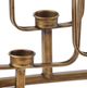 A & B Home Gold Three Candle Holder-3