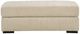 Signature Design by Ashley® Crespino Oatmeal Ottoman-2