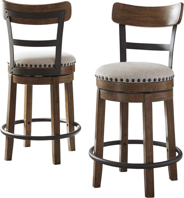 Signature Design by Ashley® Valebeck Brown Counter Stool-3