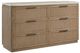 Bernards Trilogy Toffee Rope Drawer Front Dresser-0