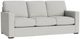 Bassett® Furniture Anson Chrome 82" Track Arm Sofa-0