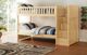 Mazin Furniture Bartly Natural Pine Twin/Twin Youth Step Bunk Bed-1
