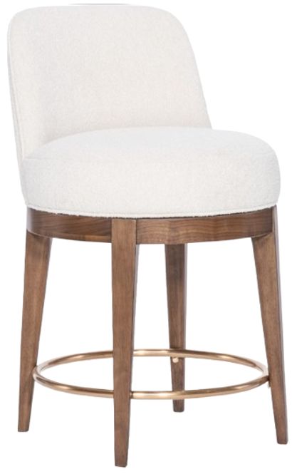 Hooker® Furniture Eleana Light Caramel/Inverness Natural Counter Stool-0