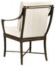 Century® Customizable Andalusia Aluminum Outdoor Dining Arm Chair with Cordoba Legs-1