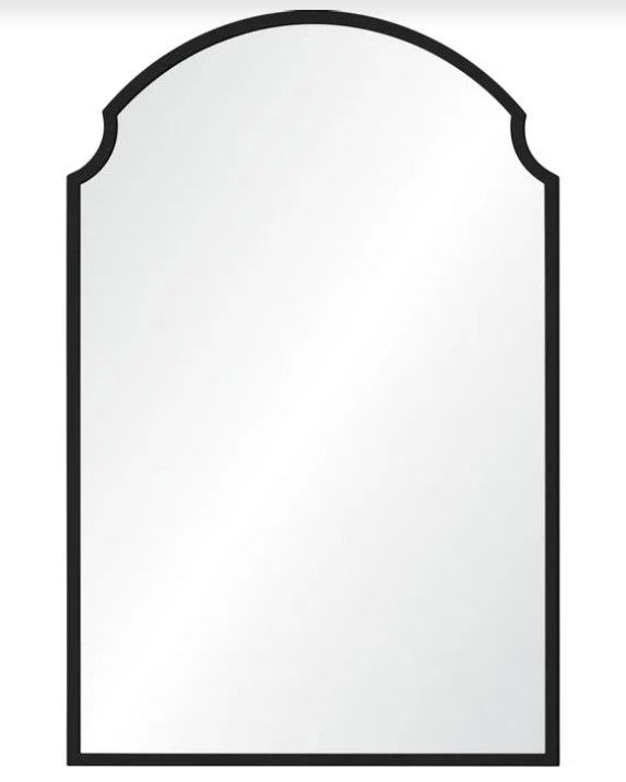 Renwil® Asmara Matte Black Accent Mirror-0