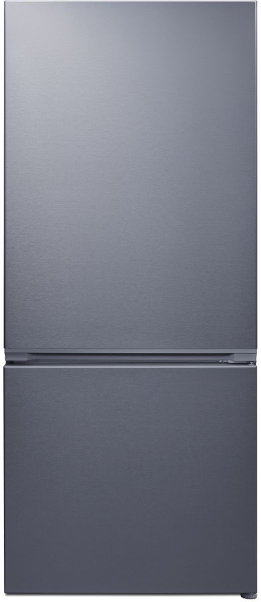 Summit® 30" 16.1 Cu. Ft. Stainless Steel Counter Depth Bottom Freezer Refrigerator-0