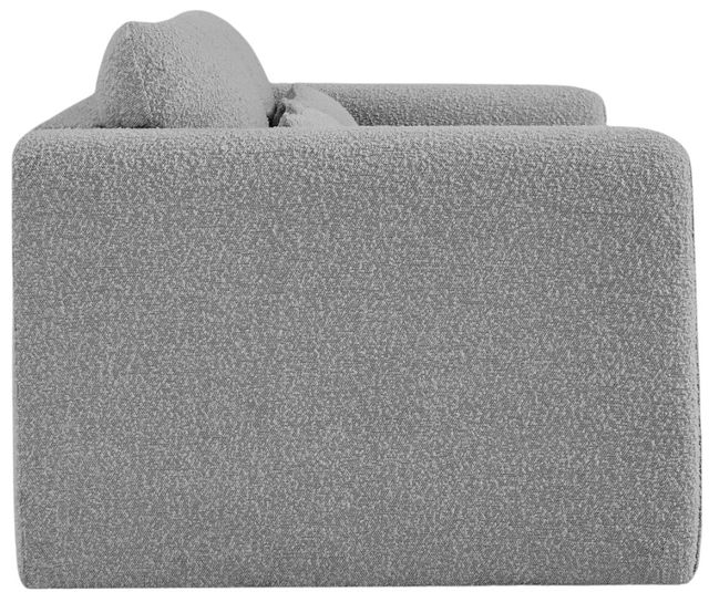 Meridian Furniture Stylus Gray Boucle Fabric Loveseat-2