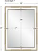 Uttermost® It's All Connected Brass Mirror-3