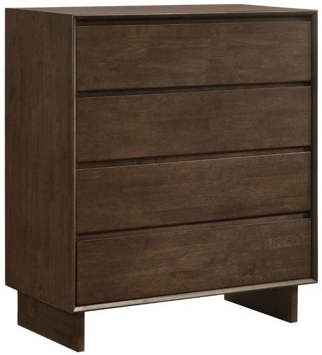 Coaster® Glenwood 5-Piece Warm Brown Queen Bedroom Set-3