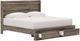 Signature Design by Ashley® Elbrim Brown King Storage Panel Bed-5