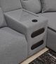 Signature Design by Ashley® Modmax II 7-Piece Salt and Pepper Power Reclining Sectional with Chaise and Audio Console-3
