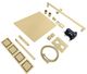 ZLINE Autograph Edition Polished Gold Crystal Bay Thermostatic Shower System with Body Jets-1