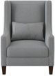 Mazin Furniture Keller Light Gray Accent Chair-0