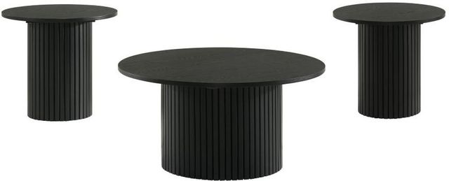Coaster® Hamlyn 3-Piece Black Occasional Table Set-0