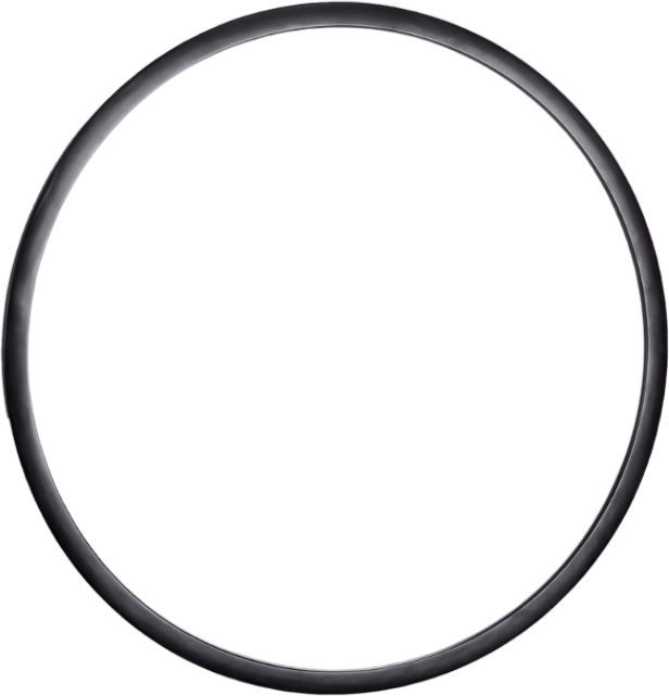 Decor-Rest® Furniture LTD Mimic Black Large Wall Mirror