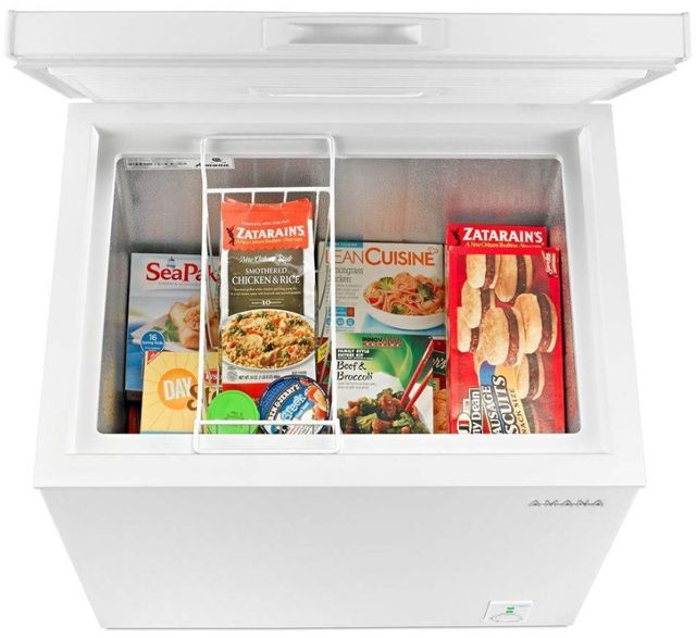 Amana® 5.3 Cu. Ft. White Compact Freezer-2