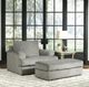 Signature Design by Ashley® Soletren 2-Piece Ash Living Room Chair Set-3