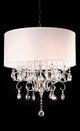 Furniture of America® Sophy Chrome Ceiling Lamp-0