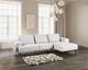 Furniture of America® Baerum Light Gray Sectional with Right Chaise-1