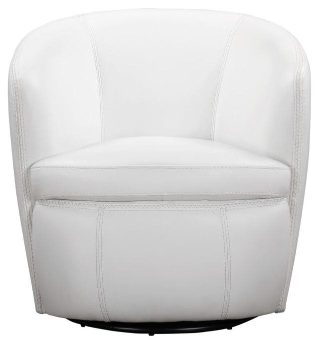Parker House® Barolo Snow Swivel Club Chair-2