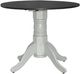 Liberty Furniture Brook Bay 3-Piece Carbon Gray/Textured White Optional Drop Leaf Dining Set-1