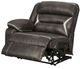 Signature Design by Ashley® Kincord 2-Piece Midnight Power Reclining Sectional Loveseat-4