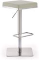 TOV Furniture Bari Light Grey Adjustable Bar Stool-0