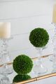 A & B Home 2-Piece Green Boxwood Decorative Spheres Set-5