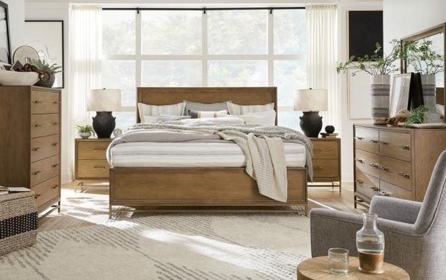 Magnussen Home® Lindon Belgian Wheat Drawer Nightstand-1