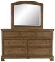 Signature Design by Ashley® Feddinger Medium Brown Dresser and Mirror-1