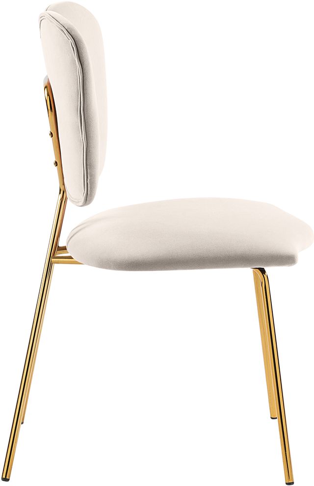 Meridian Furniture Angel Cream Dining Side Chair-2