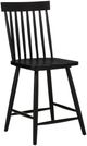 Coaster® Andrews Black 2-piece Counter Height Dining Side Chair Set-3