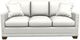 La-Z-Boy® Kennedy Snow Queen Sleeper Sofa-1