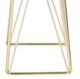 A & B Home Gold Pedestal Candlestick Holder-2