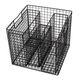 A & B Home 4-Piece Black Wire Basket Set-0