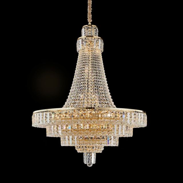 Michael Amini® Luxe Lumiere Gold 28-Light Chandelier-4