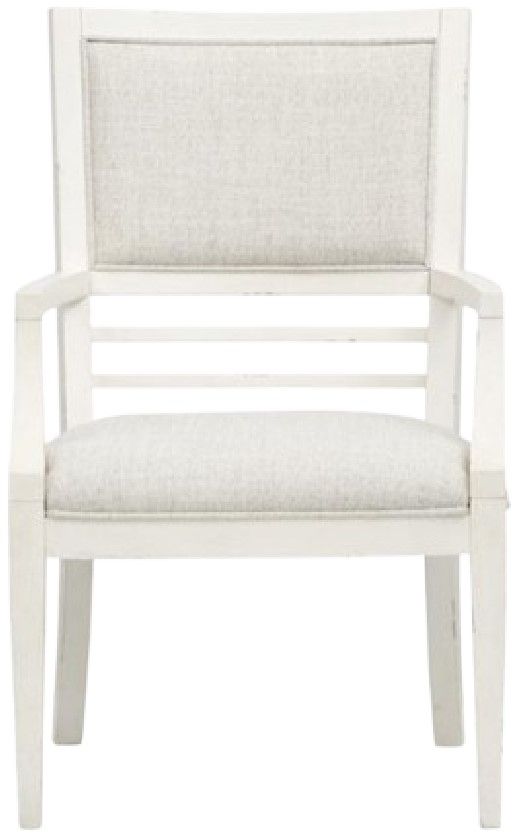 Magnussen Home® Echo Isles Driftwood and Sea Pearl Arm Chair-2